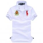 2014 ralph lauren t-shirt polo ville logo homme populaire 311 blanc